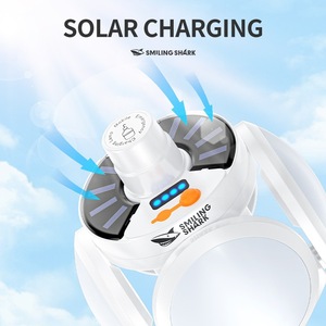 Smiling Shark Cob Led <b>Light</b> <b>Usb</b> <b>Rechargeable</b> Ceiling Mount Outdoor Indoor Lighting - Product Image 2