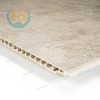 Panneau de revêtement mural de douche en pvc imperméable, pour décoration intérieure, en béton ou béton, design 3D, 1m/1.2m
