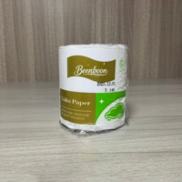Fabricants de rouleaux de papier toilette en gros, 100% pâte de bois vierge, absorption d'eau, rouleaux de papier toilette doux et résistants à 3 plis personnalisés