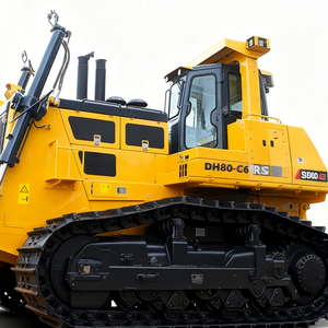 รถดันดินตีนตะขาบไฮดรอลิกเต็มรูปแบบ Shantui DH80-C6 RS สำหรับงานหนัก ความจุการดันดิน 5.4 เมตร สำหรับงานเหมืองและงานอนุรักษ์น้ำขนาดใหญ่ - Product Image 2