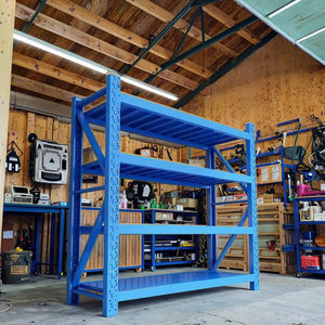 מתכת חובה כבדה מאבדת 4 שכבה boltless אחסון מדפים פלדה תעשייתי <span class=keywords><strong>5</strong></span> שכבה אחסון מתלה ללא ספק מדפים - Product Image 3