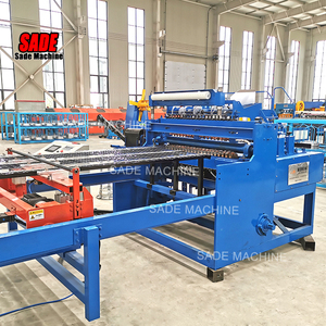 Máquina de Soldadura Automática de Malla de Alambre de Acero para Refuerzo <span class=keywords><strong>SADE</strong></span> SADE09, Control por Pantalla Táctil PLC, Acero al Carbono de Alta Rigidez - Product Image 2