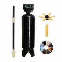 Réservoir en PRV en stock pour le traitement de l'eau – Taille et couleur personnalisables, conception de valve élancée, fonctionnement 24/7