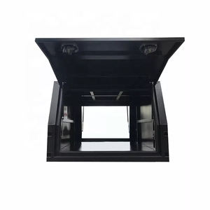 Gato <span class=keywords><strong>de</strong></span> tamaño personalizado negro cubierto <span class=keywords><strong>de</strong></span> polvo, aleación plana <span class=keywords><strong>de</strong></span> aluminio, Ute, remolque, Caja <span class=keywords><strong>de</strong></span> Herramientas, ala <span class=keywords><strong>de</strong></span> gaviota con 2 puertas - Product Image 2