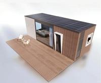 Cabine zéro carbone Nature Camping conception en bois Villa préfabriquée personnalisée paquet plat maison conteneur pour la vie de loisirs