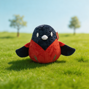 Peluche personalizzato a forma di rondine rotonda, giocattolo di peluche a forma di uccello, mascotte personalizzata OEM, peluche di uccello, mascotte personalizzata a forma di cartone animato. - Product Image 6