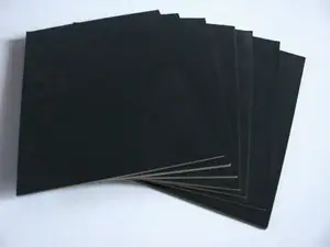 DIY Crafts Paper Board 220 Gsm A4 Black Cardboard Black Card Paper For Tea Tube Cardboard