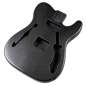 Protection de corps d'instrument en fibre de carbone pure pour <span class=keywords><strong>guitare</strong></span> électrique, <span class=keywords><strong>jazz</strong></span>, acoustique, basse et ukulélé - Product Image 3