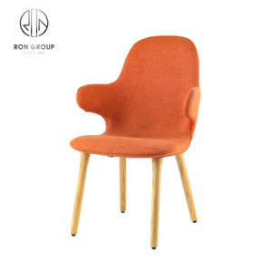 आर्मचेयर थोक लाउंज सोफा कुर्सी गर्भ कपड़े उच्च पीठ अवकाश कुर्सी - Product Image 4