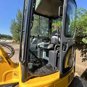 Venta caliente usado Komatsu PC55MR Mini excavadora 95% nuevo 5.5TON excavadora con bomba Original ¡El mejor precio! - Product Image 6