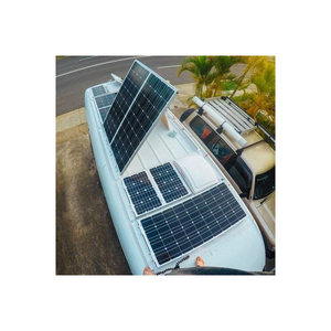 Vente en gros de systèmes solaires hybrides complets, système solaire hybride photovoltaïque 1 kW monté sur toit - Product Image 1