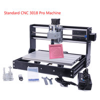 Máquina CNC 3018 Pro Multifuncional 2 en 1 para Grabado Láser y Corte de Madera, Router CNC de Escritorio