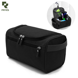 حقيبة غسيل محمولة محمولة مقاومة للماء للنساء للسفر حقيبة مكياج متعددة الوظائف تحمل التخزين - Product Image 1