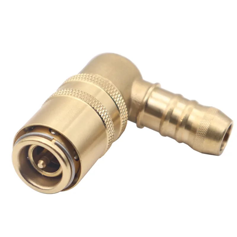 Factory Customized wholesale Hasco z80/Z801 Hose Barb Hydraulic Quick Coupling Brass Water Pipe Compression Fitting