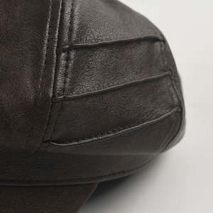 Nouveau Chapeau Gavroche Tendance 2024 en Cuir PU Style Vintage Britannique pour Femme – Béret Élégant Automne Hiver - Product Image 3