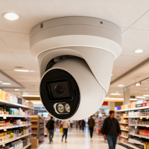 Caméra <span class=keywords><strong>IP</strong></span> dôme de surveillance vidéo réseau POE couleur 4MP avec vision nocturne, CMOS, pour sécurité domestique, NVR <span class=keywords><strong>Cloud</strong></span>, garantie 2 ans, vente en gros OEM - Product Image 2