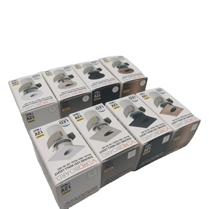 Tùy chỉnh các tông Quà Tặng <span class=keywords><strong>carton</strong></span> với LED hộp Đèn cho LED phát triển ánh sáng đèn pha Bóng đèn Matt Cán dập nổi in ấn xử lý - Product Image 4