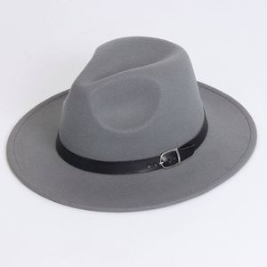 Nuevo Sombrero de Fieltro de Color Sólido 2026 para Niños, Estilo Retro Británico Jazz, Unisex, de Ala Plana, Tipo Gentry, para Pesca - Product Image 6