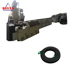 rubber plastic compounding porous irrigation hose production line garden rubber water porous soaker pipe extrusion machine