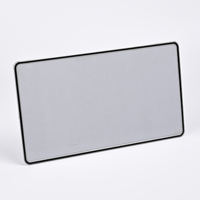 Plaque d'immatriculation de voiture personnalisée en gros de taille européenne blanche avec film réfléchissant en aluminium vierge gaufré