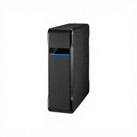 Tour d'alimentation 3P Ellipse en ligne monophasée 550VA/330W avec entrée C14, 8 sorties C13, port de charge USB, protection contre les surtensions, noir
