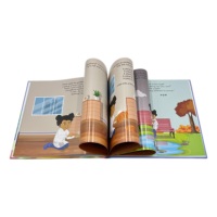 Livre d'histoires pour enfants personnalisé en couleur pleine, de haute qualité, avec reliure cousue, papier d'art brillant, couverture rigide, impression de livres pour enfants