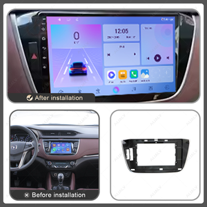 2017-2018 CHANGAN Lingxuan cadre d'autoradio 10 pouces GPS DSP RGB LHD/RHD panneau Navigation voiture pour lecteur DVD Fascia câble Kit - Product Image 3