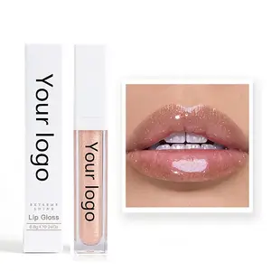 Brillant à lèvres de marque privée personnalisé brillant à lèvres cosmétique brillant à lèvres liquide en gros