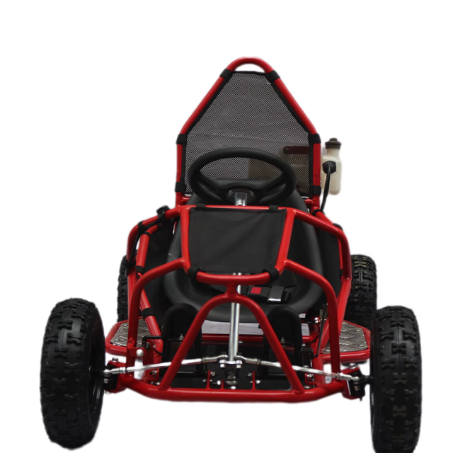 53.2cc Mini Off Road Commercial Racing Pedal Drift Cheap Kids Gasoline Go Kart Outside with Brushless Motor for Sale