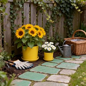 Compre Macetas de Cerámica Esmaltada con Plato y Base al por Mayor / Decoración para el Hogar Ecológica y Duradera - Product Image 5