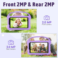 Tablet Android PC Android 16 3+32GB 5G WiFi Kontrol Orang Tua untuk Anak-anak Tablet PC Murah dengan Keyboard