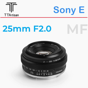 Ttartisan с фокусным расстоянием 25 мм F2.0 APS-C ручной фокусирующий объектив с фиксированным фокусным расстоянием для <span class=keywords><strong>Canon</strong></span> EOS-M/ Sony E NEX/Fuji X/ M43/ Nikon Z/ <span class=keywords><strong>Canon</strong></span> RF/ L крепление беззеркальных камер - Product Image 3