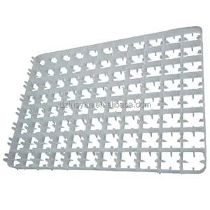 Precio al por mayor 88 Incubadora de huevos Bandejas de huevos 88 Piezas de incubadora de capacidad Bandeja de qusils de pollo Torneado automático de huevos 88 PCS