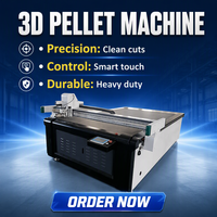 Máquina de Corte Automática CNC con Cuchilla Oscilante para Compuestos de Fibra de Carbono, PVC, Cortadora Digital con Certificación CE