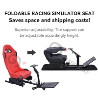 GY021 ODM Sim Rig Cockpit de course Simulateur de conduite Ensemble complet Siège Cockpit de jeu pour Thrustmaster T500RS T3PA, Xbox, Wii, PXN, MOZA