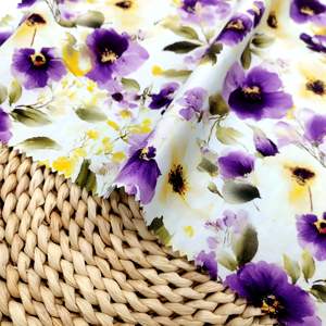 <span class=keywords><strong>Tissu</strong></span> en coton biologique 100% Liberty pour l'été Fil peigné tissé 100 Tans Pelouse pour vêtements pour enfants-Robes de filles Costumes pour enfants - Product Image 2