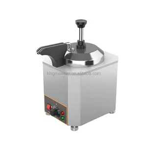 Restaurant Chocoladesaus Smelters Makende Machine Bain Marie Prijs Hete Fudge Pomp Nacho Kaas Warmer Dispenser Met 400W
