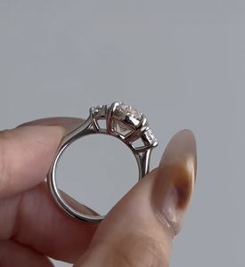 เครื่องประดับสั่งทำพิเศษ แหวนทองแท้ 9k 10k 14k 18k ทองคำขาว ทองคำชมพู ทองคำเหลือง ประดับเพชร/พลอยจากแล็บ ผลิตจากโรงงาน - Product Image 2