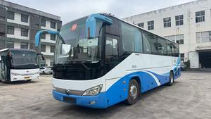 2ème Yu-<span class=keywords><strong>t</strong></span>-ong <span class=keywords><strong>Diesel</strong></span> Manuel Utilisé Coach Bus ZK6119 Doule Porte 50 Sièges Bon A/C 2019 Année Transport Longue Distance Tour Bus - Product Image 2