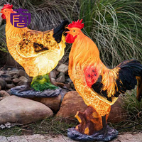 Lampe de sol LED en résine étanche IP65 de haute qualité, luminaire de jardin lumineux, décoration de paysage pour Halloween, Noël, parc