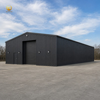 Almacén de Estructura de Acero Prefabricado, Fácil Montaje y Acceso, Taller Metálico Comercial, Edificio de Almacenamiento