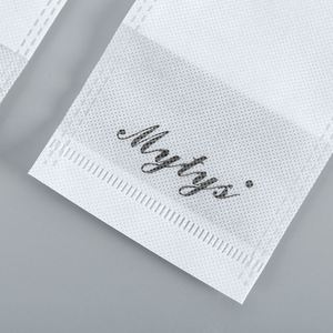 Small Cheaper Biodegradable Recyclable Non-woven Drawstring Envelope Bag for Clothing & Socks Packaging - Product Image 3