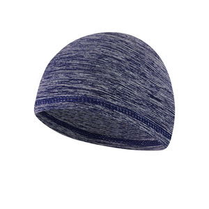 Summer Cycling Ice Silk Cap Men's Breathable Inner Hat Outdoor UV Protection Sports Cap Solid Color - Product Image 3