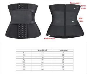 Corsetto Modellante per <span class=keywords><strong>Donna</strong></span>, Guaina Dimagrante Colombiana, Shaper per il Corpo, Gaine Amincissante Femme, Guaina in <span class=keywords><strong>Latex</strong></span> - Product Image 2