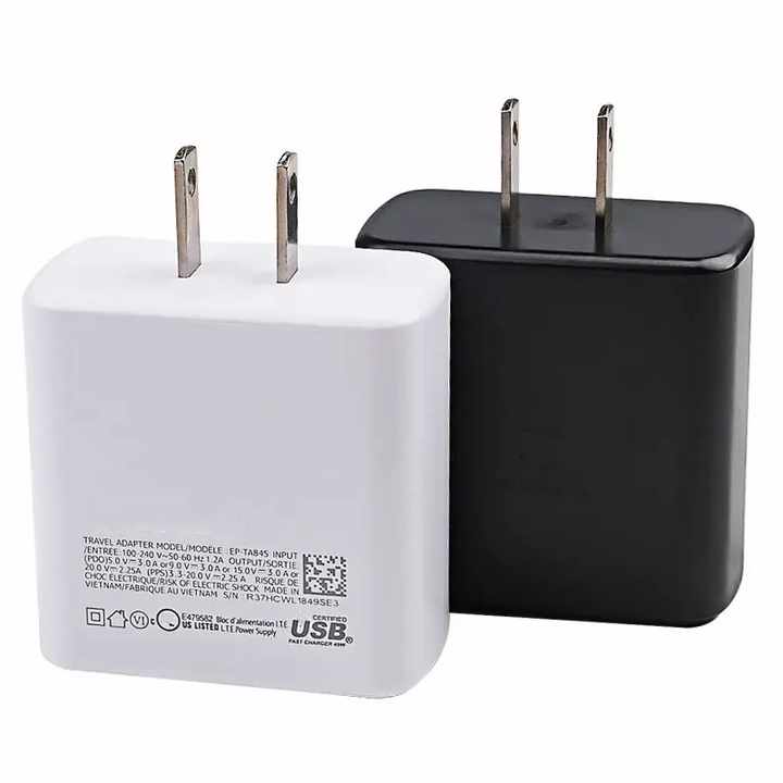 Power Adapter Samsung Galaxy S21 Ultra 45w Charger Super Fast S21