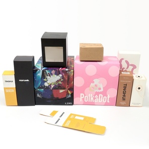 Custom Brand Luxury Paper <b>Removable</b> Lid Rigid Gift <b>Boxes</b> Cosmetic Product Packaging Box with Satin Sponge Paper Lining - Product Image 3