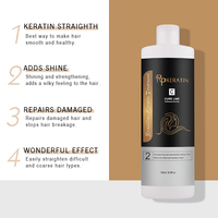 Traitement à la kératine professionnel, crème lissante pour cheveux à la kératine brésilienne au chocolat pour lisser les cheveux