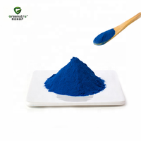 Phycocyanine E18 en poudre, extrait de spiruline, pigment bleu naturel, antioxydant pour l'industrie des colorants alimentaires et des compléments alimentaires