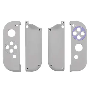 eXtremeRate SNES Classic White Grip Replacement Shells Handheld Controller Housing For NS Switch & OLED Handheld Controller