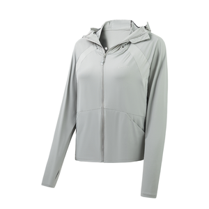 Chaqueta de Verano 2026 para Exteriores, Unisex, con Capucha, de Seda de Hielo, Corte Regular, Spandex/Nylon, UPF50+, Transpirable, Protección UV - Product Image 1